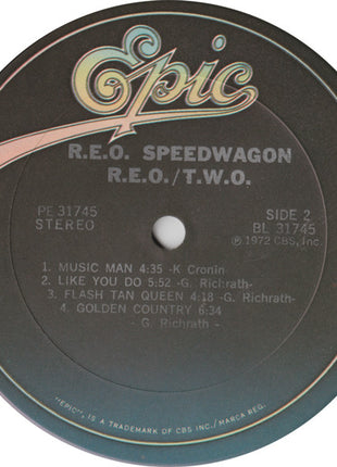 R.E.O. Speedwagon* : R.E.O./T.W.O. (LP, Album, RE, Blu)
