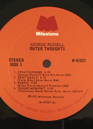 George Russell : Outer Thoughts (2xLP, Comp, RM)