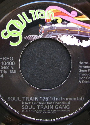 Soul Train Gang (2) : Soul Train "75" (7", Single, Ind)