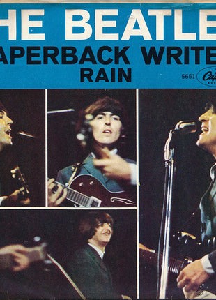 The Beatles : Paperback Writer / Rain (7", Single, Scr)