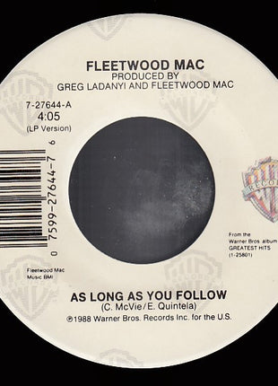 Fleetwood Mac : As Long As You Follow (7", Single)