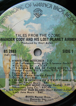 Commander Cody And His Lost Planet Airmen : Tales From The Ozone (LP, Album)