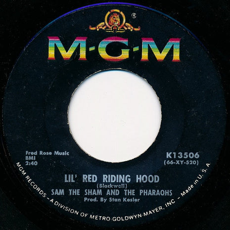 Sam The Sham And The Pharaohs* : Lil' Red Riding Hood (7", Single)