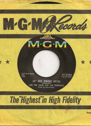 Sam The Sham And The Pharaohs* : Lil' Red Riding Hood (7", Single)
