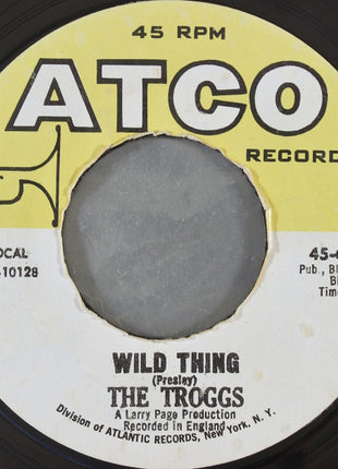 The Troggs : Wild Thing / With A Girl Like You (7", M/Print, Styrene, Bes)