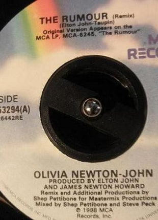 Olivia Newton-John : The Rumour (Remix) / Winter Angel (7")