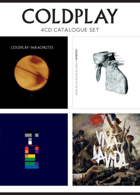 the album cover for Coldplay - 4 Cd Catalogue Set [Import]