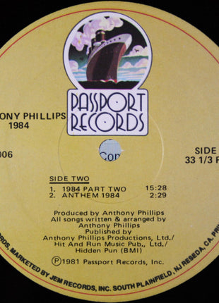 Anthony Phillips : 1984 (LP, Album)