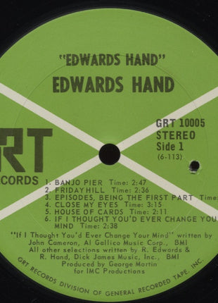 Edwards Hand : Edwards Hand (LP, Album)