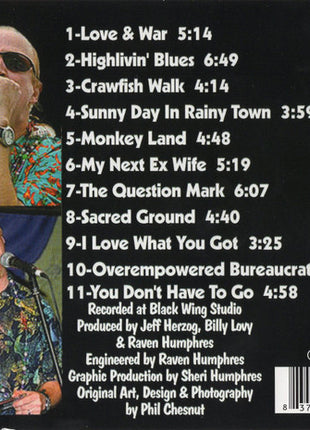 Jeff & The Jet City Fliers : High Livin' Blues (CD, Album)