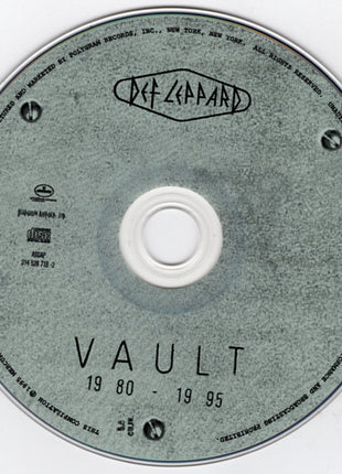 Def Leppard : Vault (Def Leppard Greatest Hits 1980-1995) (CD, Comp)