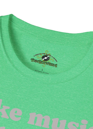 I like music and maybe 3 people T-Shirt | Funny Introvert Tee, Music Lover Shirt