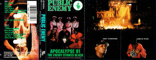 Public Enemy : Apocalypse 91... The Enemy Strikes Black (Cass, Album)