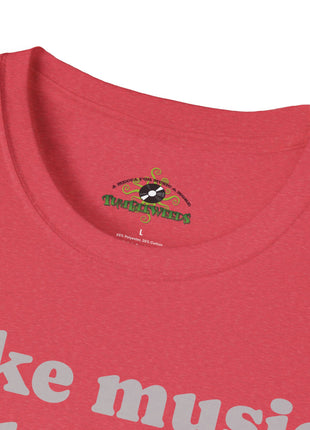 I like music and maybe 3 people T-Shirt | Funny Introvert Tee, Music Lover Shirt