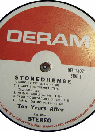 Ten Years After : Stonedhenge (LP, Album, Pit)