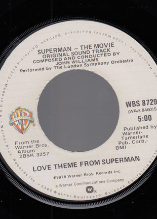 John Williams (4) Conducting The London Symphony Orchestra* : Theme From Superman (Main Title) (7", Single, Win)