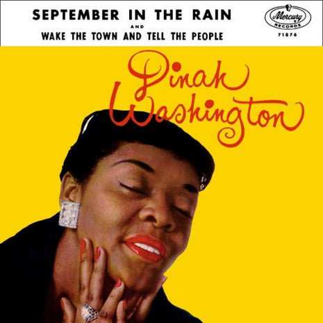Dinah Washington : September In The Rain (7", Single)