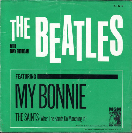 The Beatles With Tony Sheridan : My Bonnie (7", Single, RE)