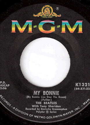 The Beatles With Tony Sheridan : My Bonnie (7", Single)