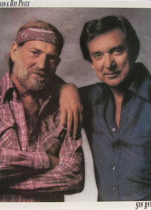 Willie Nelson & Ray Price : San Antonio Rose (LP, Album, Pit)