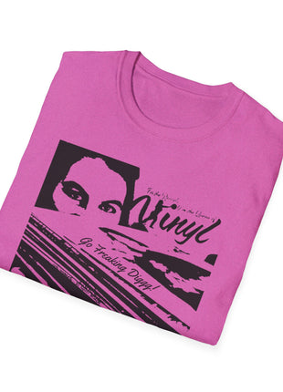 Go Freaking Diggg! T-Shirt | Retro Music Graphics, Monochrome Art