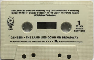 Genesis : The Lamb Lies Down On Broadway (2xCass, Album, RE)