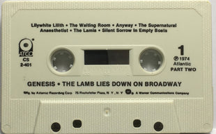 Genesis : The Lamb Lies Down On Broadway (2xCass, Album, RE)
