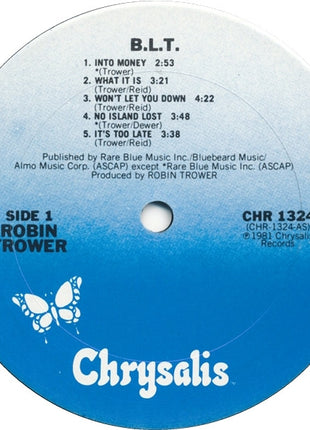 Robin Trower / Bill Lordan / Jack Bruce : B.L.T. (LP, Album, Ter)