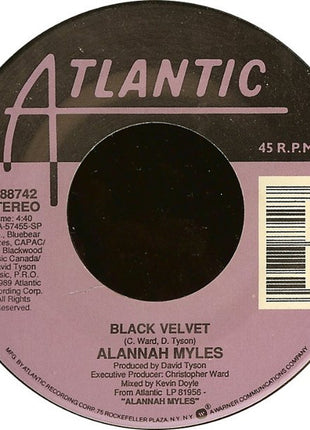 Alannah Myles : Black Velvet (7", Single, Spe)