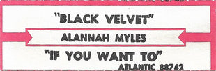 Alannah Myles : Black Velvet (7", Single, Spe)