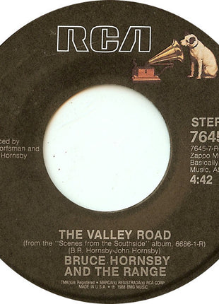 Bruce Hornsby And The Range : The Valley Road (7", Single)