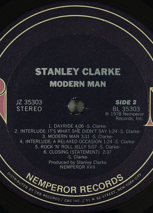 Stanley Clarke : Modern Man (LP, Album, Ter)