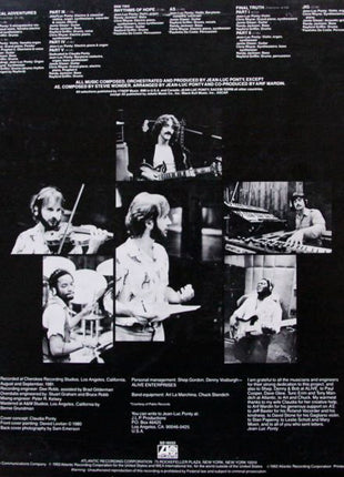 Jean-Luc Ponty : Mystical Adventures (LP, Album, SP )