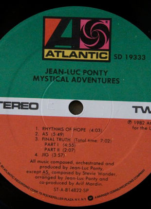 Jean-Luc Ponty : Mystical Adventures (LP, Album, SP )