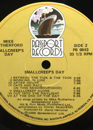 Mike Rutherford : Smallcreep's Day (LP, Album)