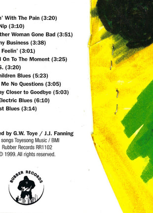 G.W. Toye And The Blues Generators : Livin' With The Pain (CD, Album)
