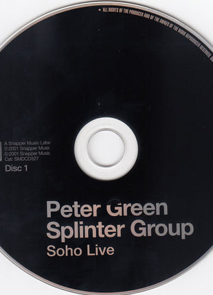 Peter Green Splinter Group : Soho Live At Ronnie Scotts (2xCD, Album, RE)