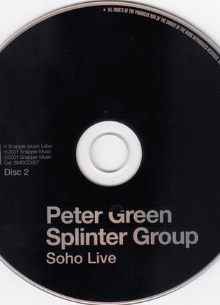 Peter Green Splinter Group : Soho Live At Ronnie Scotts (2xCD, Album, RE)