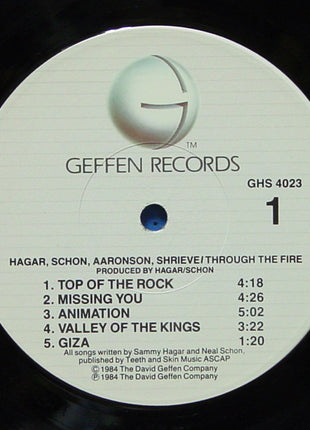 HSAS : Through The Fire (LP, Album, Win)