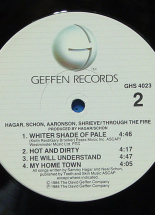 HSAS : Through The Fire (LP, Album, Win)