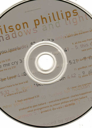 Wilson Phillips : Shadows And Light (CD, Album)