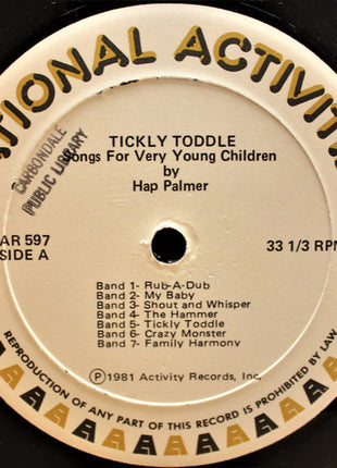 Hap Palmer & Martha Palmer : Tickly Toddle (Songs For Very Young Children) (LP, Album, Gat)