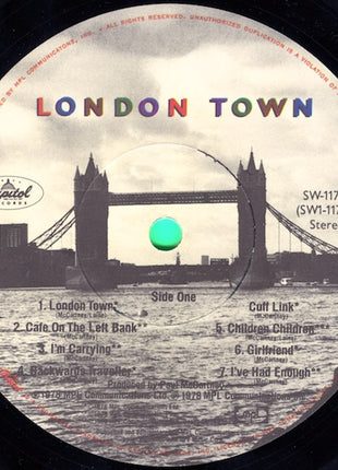 Wings (2) : London Town (LP, Album, Win)