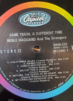 Merle Haggard : Same Train, A Different Time (2xLP, Album, Scr)