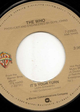 The Who : Athena (7", Single)