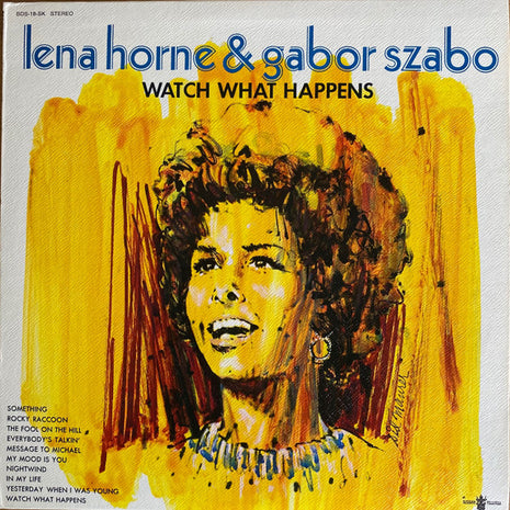 Lena Horne & Gabor Szabo : Watch What Happens (LP, Album, RE)