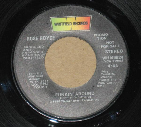 Rose Royce : Funkin' Around (7", Promo)