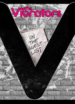 the album cover for Vibrators - On the Guest List