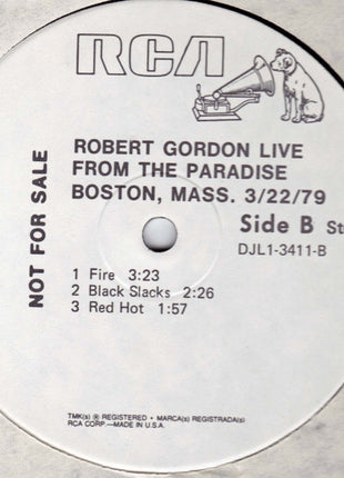 Robert Gordon (2) : The Essential Robert Gordon (12", Promo)