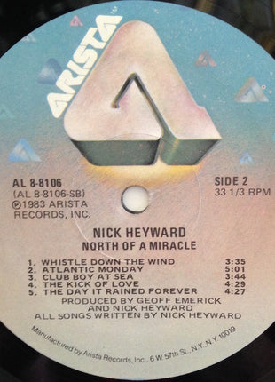 Nick Heyward : North Of A Miracle (LP, Album)